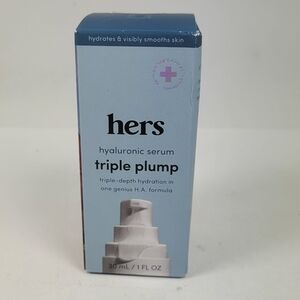 Hers Hyaluronic Serum Triple Plump - Light Blue